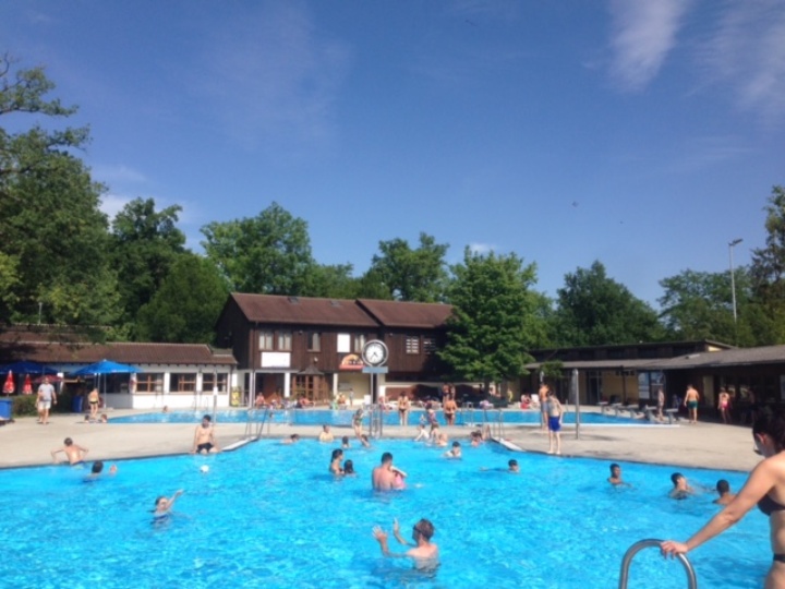 Outdoor pool in Stuttgart