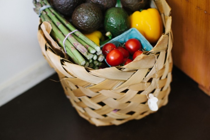 Symbol image vegetable basket